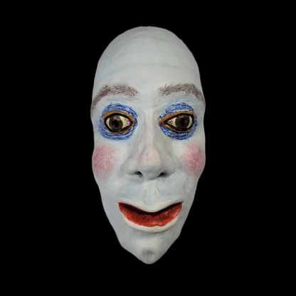 Blue Man mask - front view